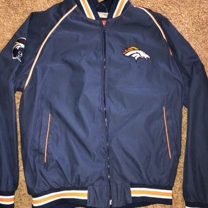 Vintage Denver Broncos Bomber Jacket